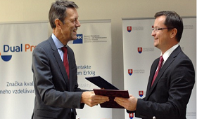 Start der dualen Ausbildung in der Slowakei