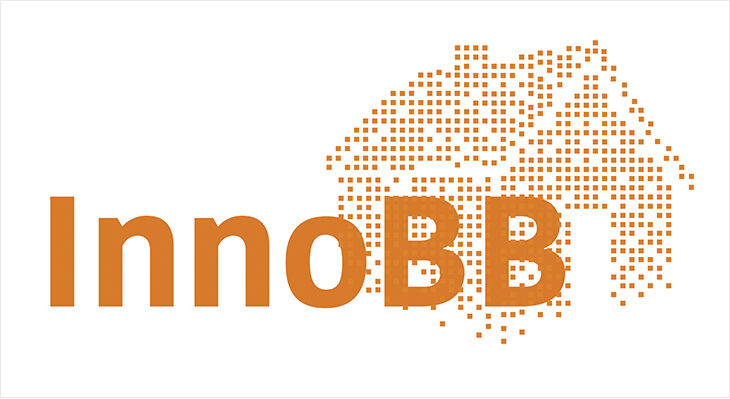 Projektlogo von InnoBB mit einem Haus