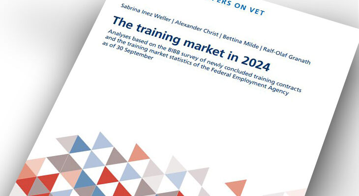 Cover of the BIBB analysis "The training market in 2024"