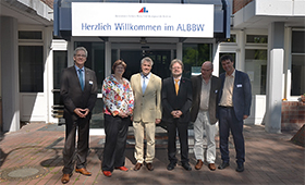 BIBB-Präsident Esser besucht Annedore-Leber-Berufsbildungswerk (ALBBW) in Berlin