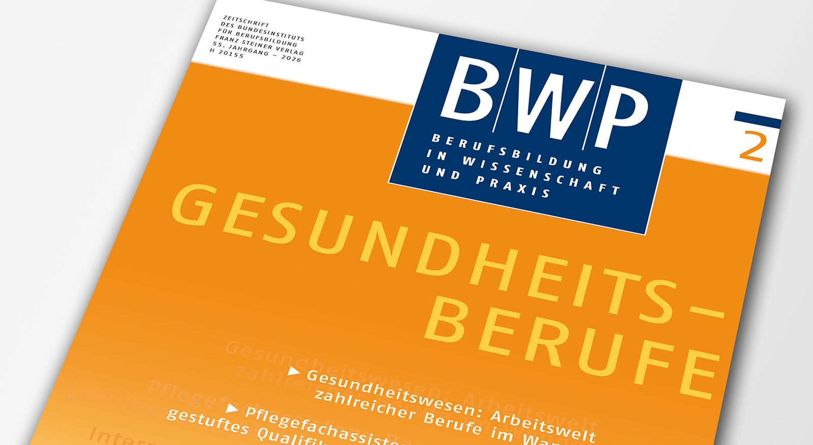 Cover der BWP-Ausgabe 2/2026